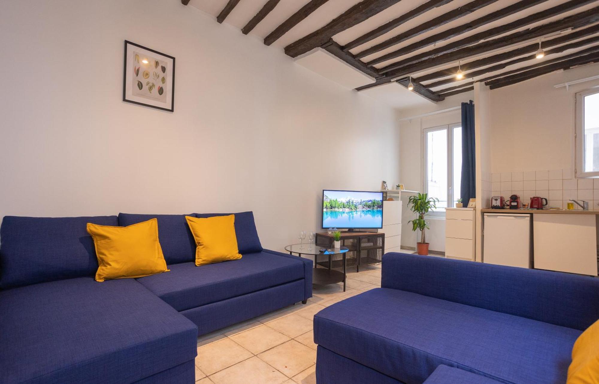 Appartamento En Plein Coeur De Deuxieme Arrondissement Quartier Montergueil Chatelet Parigi